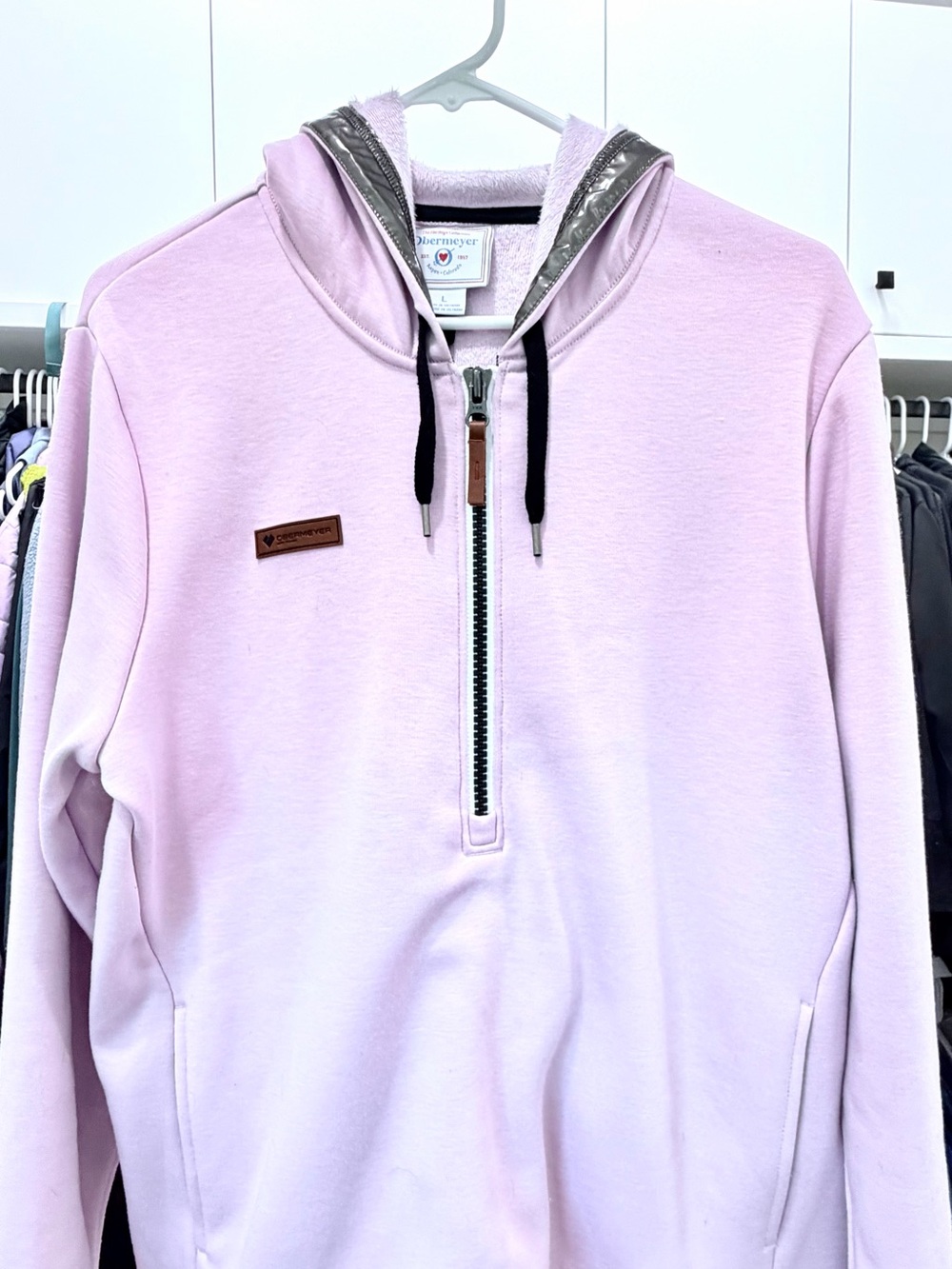 Obermeyer Women’s Shawni Fleece Pullover Hoodie, Size Large